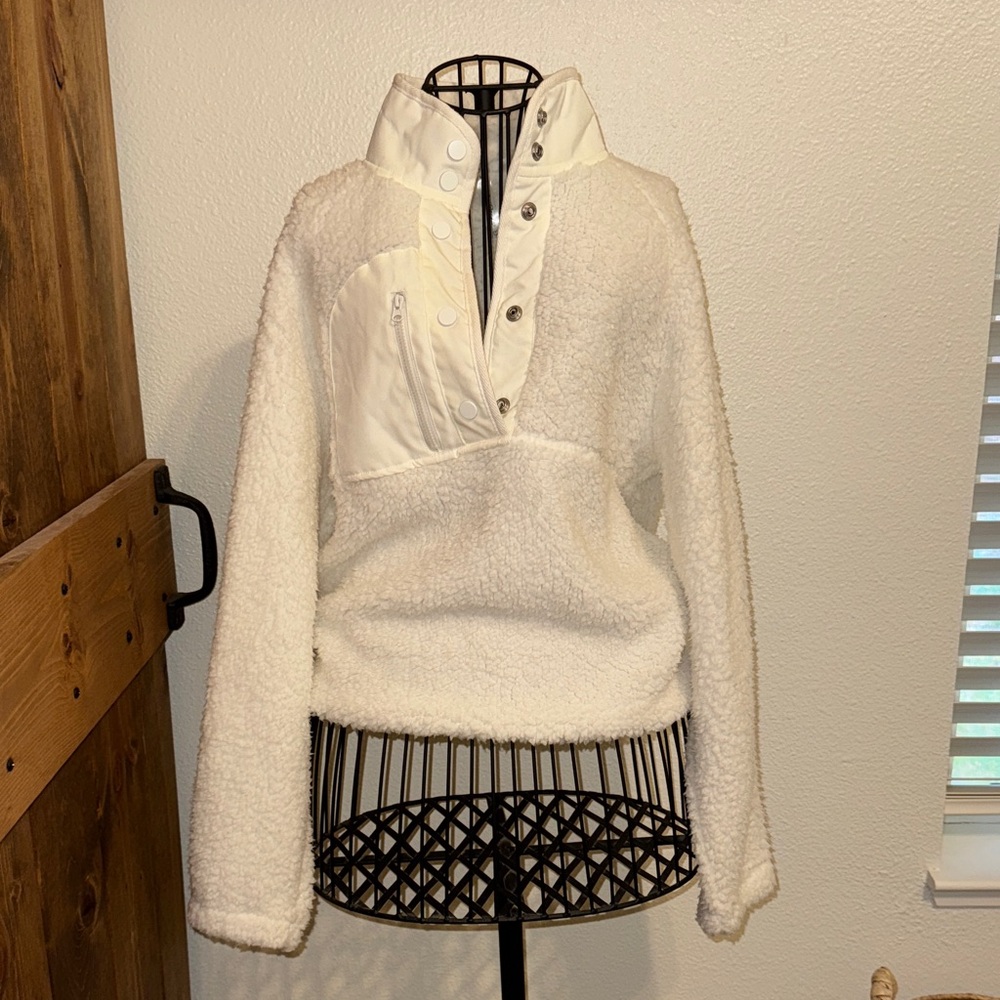 Women's Pullover Sherpa jacket